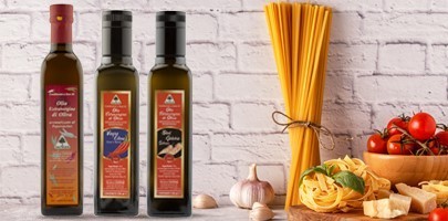 Sale of spicy aromatic oil - Oleificio Sapigni Rimini - Italy